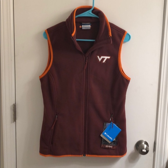 Columbia Jackets & Blazers - Columbia Virginia Tech vest